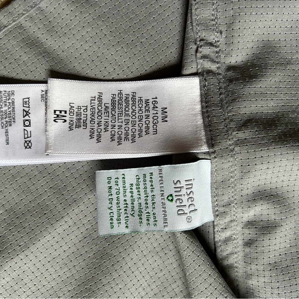Exofficio Men's Slate Gray Casual Button-Down Shirt - Picture 10 of 10